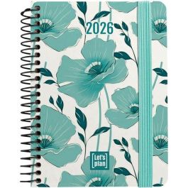 Agenda Anual (2026) Grafoplas Design Espiral Tapa Extra Con Goma A6 170X145 D/P Poppy Precio: 12.50000059. SKU: B19FDRQPEG