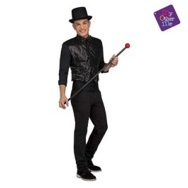 Disfraz chaleco showman negro talla m-l Disfraz chaleco showman negro talla m-l
