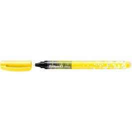 Pelikan Inky 273 Bolígrafo Cilíndrico Neon Gelb 0.5 mm - Tinta Amarillo Plástico Ambidextro con Clip