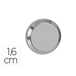 Maul Imán Cilíndrico de Neodimio 1,6 cm Diámetro, Peso Máx. 5 kg, Color Plata Precio: 4.49999968. SKU: B1HNLDQY87