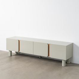 Mueble Tv Taupe Dm Salón 180 X 40 X 50 cm