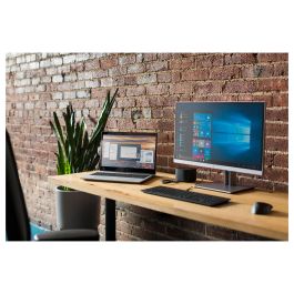 HP Ratón USB con Lector de Huella Digital, Ambidextro, USB Tipo A, Negro