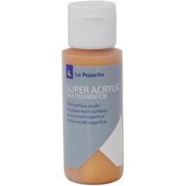 La Pajarita Pintura Super Acrylic A-47 60 mL Oro Real Manualidades y Arte Acabado Mate Base Agua Precio: 3.58999982. SKU: B1DBBCESAB
