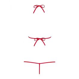 Body Luiza Teddy Obsessive OBS-8553565-OLD Azul Rojo S/M