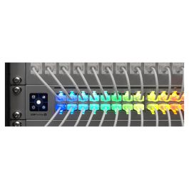 Ubiquiti UACC-Cable-Patch-EL-5M-W Cable de red Etherlighting Cat6 RJ-45 a RJ-45 5m Blanco Translúcido