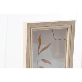 DKD Home Decor Marco de Fotos Moderno Marron Natural MDF Cristal Set de 7 Piezas 32.5 x 45 x 1.5 cm