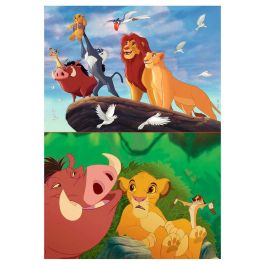 Educa Puzzle Infantil 'El Rey León' 2x48 Piezas | Rompecabezas Doble de Disney para Niños y Niñas de 4 a 6 Años