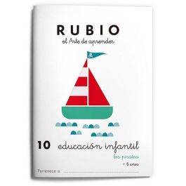 Cuaderno Rubio A5 Educacion Infantil Nº 10 - Los Piratas (+5 Años) (Set de 10) Precio: 12.89000024. SKU: B19NEZMMQ9