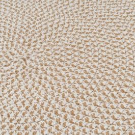 Alfombra Blanco Beige 110 x 110 x 0,2 cm