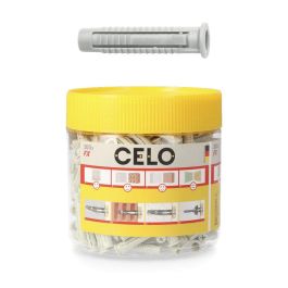Celo Taco nylon fx Ø10x50 mm, gris, bote 70 uds Celo Taco nylon fx Ø10x50 mm, gris, bote 70 uds