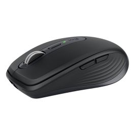 Logitech Ratón Inalámbrico MX Anywhere 3S for Business, 910-006958, Laser RF Wireless + Bluetooth, 8000 DPI, Ergonómico, Multidispositivo, Grafito