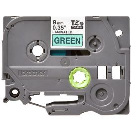 BROTHER Cinta laminada verde/ negro 9mm Precio: 12.59000039. SKU: B14MG2FVQZ
