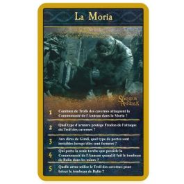 Winning Moves Quiz El Señor de los Anillos: Juego de Preguntas y Respuestas - 500 Preguntas, 100 Tarjetas Ilustradas, Compacto, 2+ Jugadores +10 Años