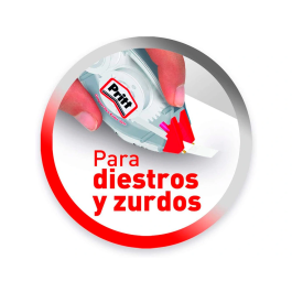 Pritt Corrector Roller Compact Flex 4,2 mm x 10 mt Cinta Aplicación Flexible Reciclado 50%
