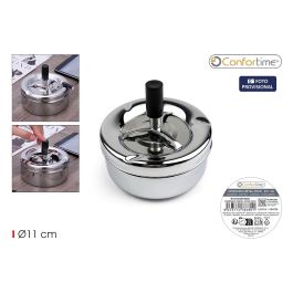 Confortime Cenicero Acero Push 11 cm Precio: 66.50000038. SKU: B1DFPKL7M2