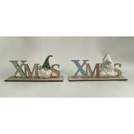 DKD Home Decor Decoración Navideña Fantasía Colores Surtidos (Verde, Azul, Natural, Blanco) | 12 Unidades MDF Poliéster 15x6x34 cm Precio: 39.41454. SKU: B1KLSTYCWY