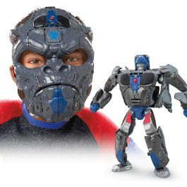 Hasbro HAS5010993941131 Optimus Primal Máscara y Figura Convertible 2 en 1, Transformers: Rise of the Beasts, 22.5 cm, +6 años