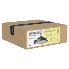 BX3 LIGHT Campana High Bay LED 200W IP65 6000K 120° para Techos Altos, Naves Industriales, Grandes Almacenes (Ref: BX3-HVB200W-N2-W)