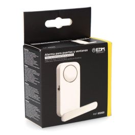 Edm Alarma Sonora Anuncio Visitas para Ventanas y Puertas Blanca Lr44