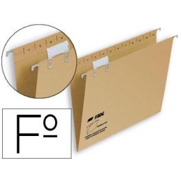 Fade Carpeta Colgante Visor Superior Kio Kraft Cartulina Folio Con Etiquetas -50U-