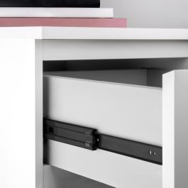 Emuca Lote de 5 juegos de guías para cajones, de bolas, altura 45mm, profundidad 600mm, extracción total, Negro