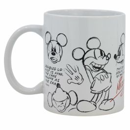 Taza ceramica 325 ml en caja regalo mickey mouse vintage young adult