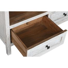 Estantería Home ESPRIT Blanco Madera de mango 100 x 40 x 198 cm