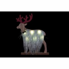 Figura Navidad Alpina DKD Home Decor Beige Rosa 5 x 16 x 23 cm (4 Unidades) Figura Navidad Alpina DKD Home Decor Beige Rosa 5 x 16 x 23 cm (4 Unidades)