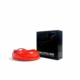 Tira De Alambre De Neón De Fibra Óptica Color Rojo OCCLED01