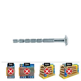 Celo Tirm Caja 250 unid. Tornillo Tirador Multilargo Cortable Ø4x45mm Niquelado Acero Precio: 25.7900005. SKU: S7903720