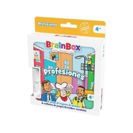 Brainbox BZWBB01ES Juego de Mesa Pocket Profesiones para Niños y Adultos 4+ Años