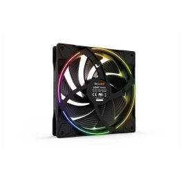 Be Quiet! LIGHT WINGS 140mm PWM high-speed ARGB Triple-Pack Ventilador 14 cm Negro 2200 RPM 4 Pines