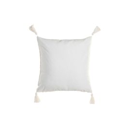 DKD Home Decor Cojín Urban de Poliéster Crudo 45 x 45 cm (2 Unidades) con Cremallera