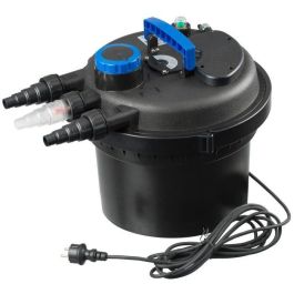 Ubbink Biopressure II 3000 Plus Filtro de presión completo para estanque hasta 3000L (1500L peces), con esterilizador UVC 5W y bomba 1600 l/h Precio: 250.49999953. SKU: B18KAX9YS6