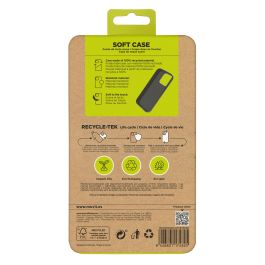 Muvit Funda Recycletek para Apple iPhone 16 - Material 100% Reciclado, Protección contra Arañazos y Golpes
