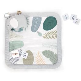 Ingenuity ING0074451128118 Gimnasio Alfombra de Actividades Sprout Spot Awakening Evolutiva, 102x102cm, Multicolor, Bebés desde Nacimiento