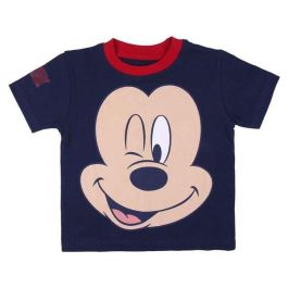 Cerdá Pijama Corto Single Jersey Mickey Mouse para Niños 3 Años Rojo