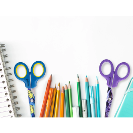 Liderpapel Tijeras X-Games 16cm Hojas Acero Inoxidable Mango Plástico Antipinchazos Uso General