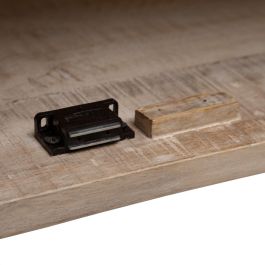 Aparador Blanco Rozado Madera de Mango 160 X 35 X 71 cm