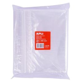 Apli Bolsas Autocierre 250x350 mm LDPE Transparente Pack 100 Unidades Aptas para Alimentos Precio: 11.49999972. SKU: S8401048