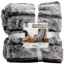 Home Deco Factory Manta Imitación Piel Gris Lounge 120x150 cm Suave Pelo Sintético Precio: 31.69000043. SKU: B1D7RHDYXB