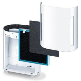 PURIFICADOR DE AIRE BEURER LR-200 - FILTRADO 3 CAPAS - 3 NIVELES PURIFICACION - FILTRO SUSTITUIBLE - PARA ESTANCIAS HASTA 15M2 - MODO NOCHE SILENCIOSO