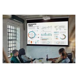 Optoma ZH430UST Proyector DLP Laser Full HD 1920x1080 4000 Lúmenes Ultracorto Blanco