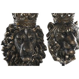 Figura Colonial DKD Home Decor Marron Oscuro 18 x 44 x 21 cm (2 Unidades) Figura Colonial DKD Home Decor Marron Oscuro 18 x 44 x 21 cm (2 Unidades)