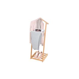 Domo Pack Living Galán de noche bambú con repisa para zapatos, madera, 43.5x34x102 cm Precio: 53.49999996. SKU: S7905981