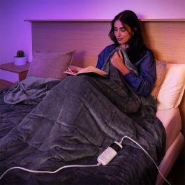Manta Eléctrica Cecotec HeatConfort Gris 200 W