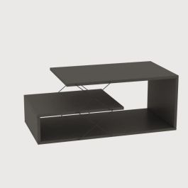 Mesa de centro rectangular Antracita 100 x 50 x 40 cm CAYENNE MEN8683342169462