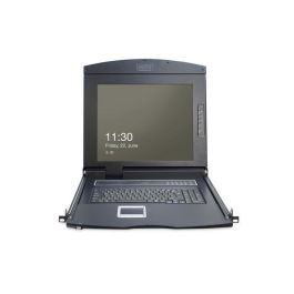Digitus Modularized 43,2cm (17") TFT console with 16 port KVM, ES keyboard, RAL 9005 black Digitus Modularized 43,2cm (17") TFT console with 16 port KVM, ES keyboard, RAL 9005 black
