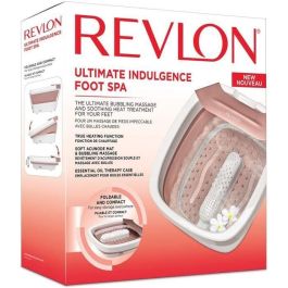 REVLON RVFB7034E Ultimate Foot Spa - Thalasso Baño de pies plegable y compacto - 3 temperaturas - Función de burbuja REVLON RVFB7034E Ultimate Foot Spa - Thalasso Baño de pies plegable y compacto - 3 temperaturas - Función de burbuja