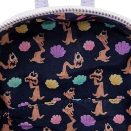 Loungefly Mochila Ursula La Sirenita Disney 26cm Brilla en la oscuridad Cuero Vegano